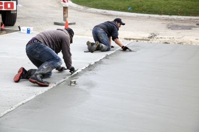 Cement Driveway Installation