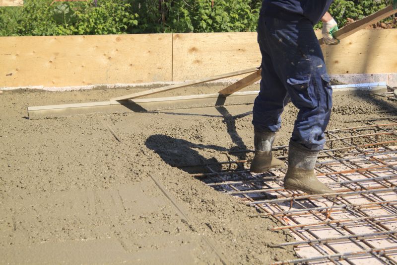 Spring Concrete Installations