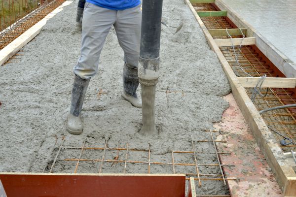 Concrete Base Construction in Downers Grove