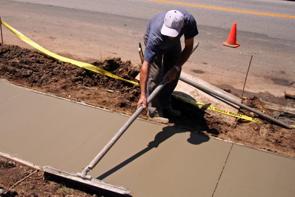 Sidewalk Cementing in Downers Grove