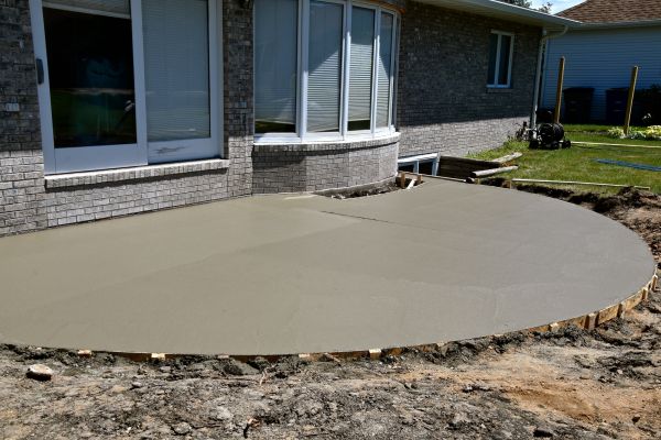 Deck Concrete Construction in Downers Grove