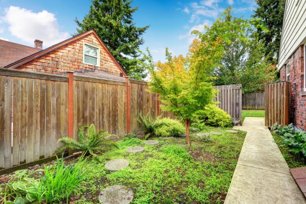 Backyard Walkway Construction
